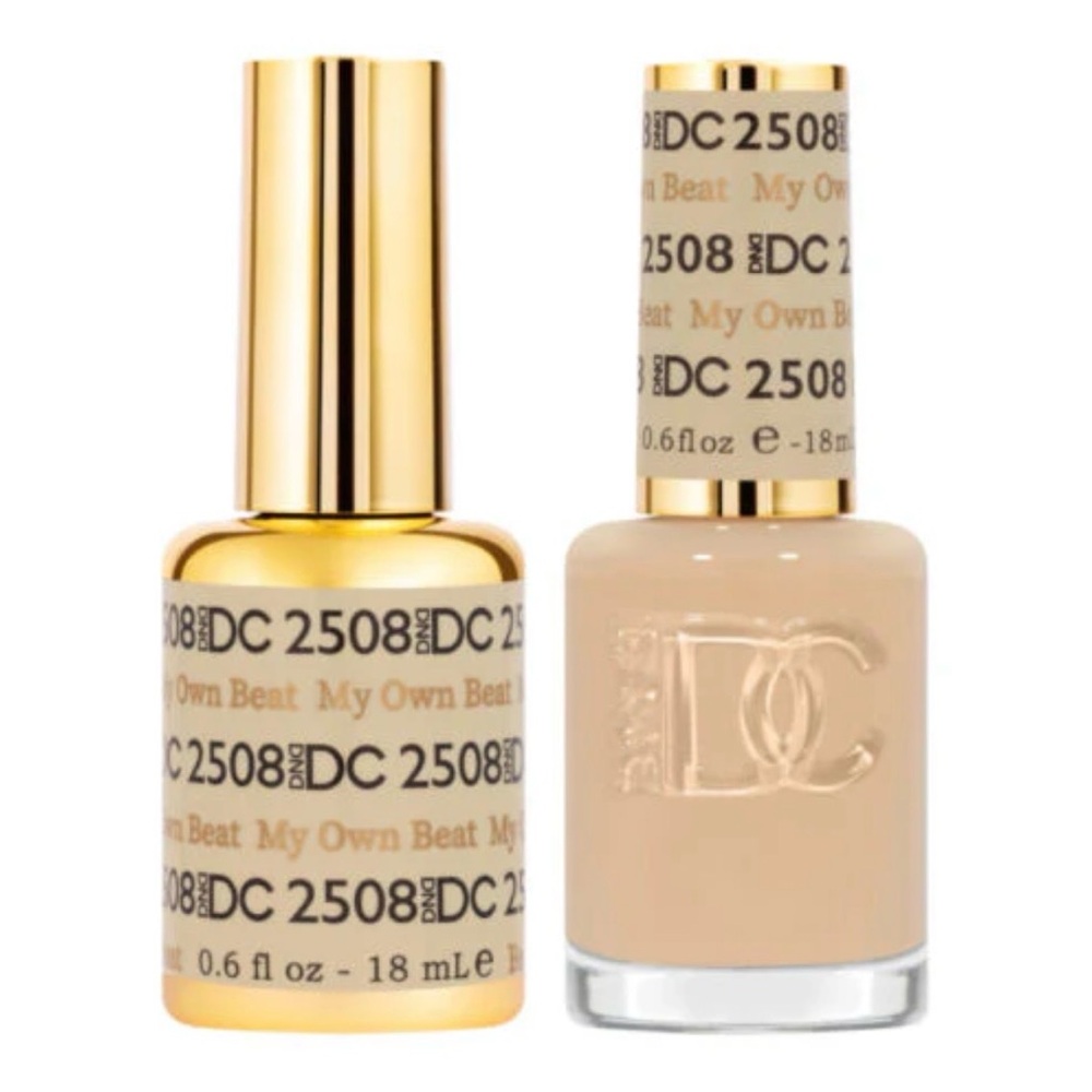 NIB-Gel / Lacquer Nail Polish DC Duo 2508 - My Own Beat Yellow